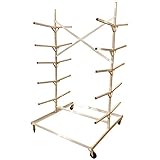 Champ® Deluxe Bumper Caddy 6270 – Mobile Car Bumper Stand, Holds Up to 10 Bumpers, 5