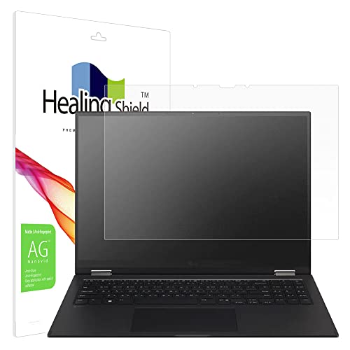 Healingshield XLV[tیtB Screen Protector Anti-Fingerprint Anti-Glare Matte Film Compatible with LG Gram 2-in-1 16T90Q 16TD9
