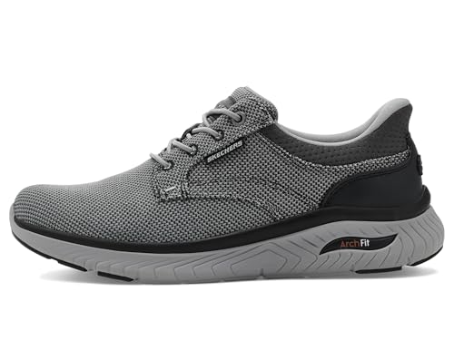 Image of Skechers Men's Arch Fit Crosser - Ruger | Casual, Slip-ins, Relaxed Fit, Arch Fit, Air-Cooled, Vegan