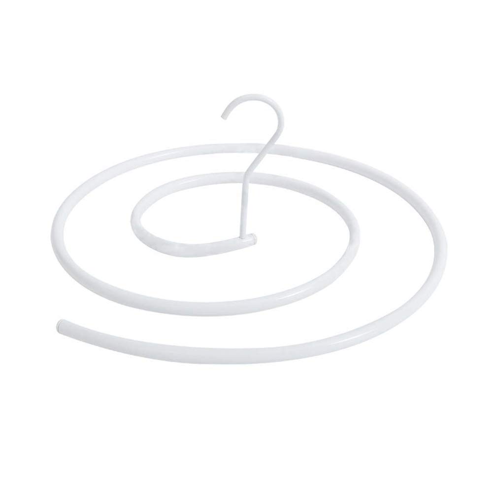 Nulomi Rotating Quilt Spiral Shaped Hanger Storage Drying Rack Quilt Blanket Rack Good for Outside Window Indoor Balcony Hooks Folds Flat Easy Storage