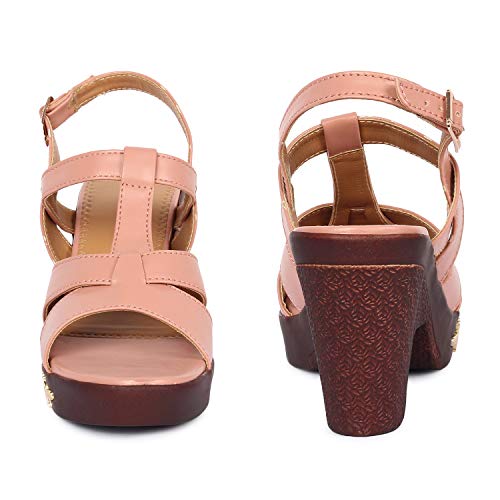 Image of Longwalk Women's & Girls' Fashion Sandal Comfortable Heel Party Wedge Sandals