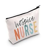BLUPARK Nurse Gift Nurse Bag Hospice Nurse Makeup Bag Critical Care Nurse Bag ICU Nurse Gift Baby Nurse Gift Nurse Midwife Makeup Bag Nurse Survival Kit(Hospice Nurse)