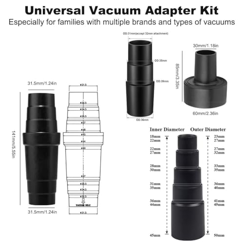 Kit de acessórios de aspirador de pó de limpeza doméstica de 14 peças para acessórios de aspirador d