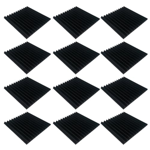 Mousse d'insonorisation pour éliminer l'écho de la pièce avec 12 mousses acoustiques de studio
