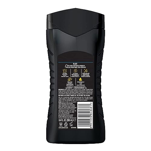 AXE Black- Frozen Pear & Cedarwood Scent 3 in 1 Body wash| Face wash| Hair wash