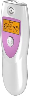 CLISPEED Detector para en Botón Sensor de Análisis de Halitosis Portátil Aparato Plástico Blanco Prevención y Detección de Olores Bucales Casa