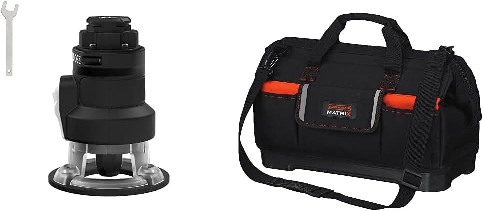 BLACK+DECKER Matrix Router Attachment For Cordless Drill with Matrix Oscillating Tool Attachment (BDCMTR & BDCMTO)