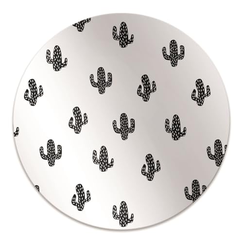 Tapis de chaise protecteur de sol imperméable en PVC rond 100 cm - 2