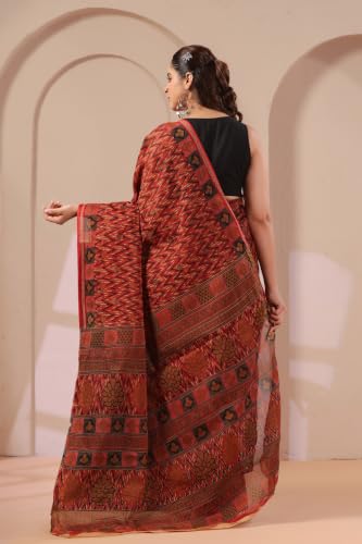 Image of TAMAIRA FASHION Mulmul Pure Cotton Saree For Woman |Office Wear Daily Wear Daily Wear Sarees For Women Without Blouse Piece(Available in 12 Colours)