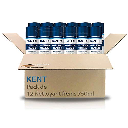 Kent Nettoyant Freins Lot de 12 Brake Parts Cleaner 2-750ml