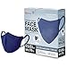 Iris Ohyama, Pack de 20 Masques chirurgicaux jetables Type IIR BFE 98%, Forme 3D pour Respiration Comfortable, Résistant aux éclaboussures, Accessoiriser Vos Tenues - 3D Colour Mask IDM - Bleu