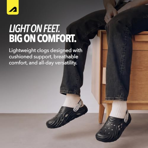 Image of Boldfit Clogs for Man, One-Piece Clogs for Men Soft Eva Slipon Sliders for Men-Seamless Comfort, Lightweight Crocs Men, Cushioned, Water-Resistant, Anti Skid, Unisex Everyday Footwear