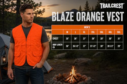 Image of TrailCrest by Treel Men's Safety Front Loader High Visibility Vest