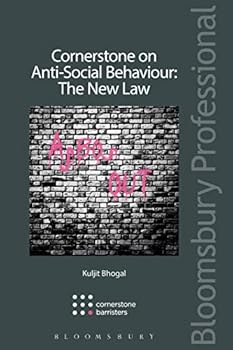 Paperback Cornerstone on Anti-Social Behaviour: The New Law Book