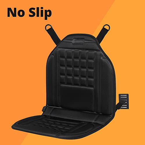 Carshion Heated Seat Cushion Cover Kit With 3 Mins Fast Heating And Soft Polyester Accessories For Full Back Lumbar Hip In The Winter #TOP3