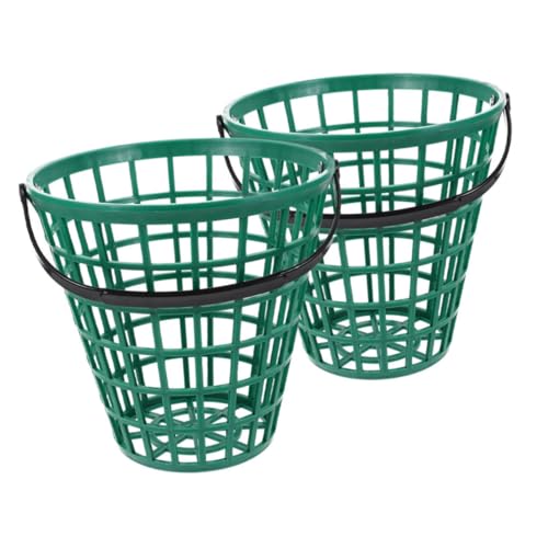 FONDOTIN Golf Ball Bucket Set Large Storage Containers for Outdoor Sports Bulk Balls Organizer Replacement Balls