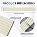 Innconee Garage Wall Protector, 19.7ft x 3.15in Garage Car Door Protector Waterproof Anti-Scratch Wall Bumper Guard Self Adhesive Rubber Strip for Warehouse Car Doors Parking Assist (Beige)