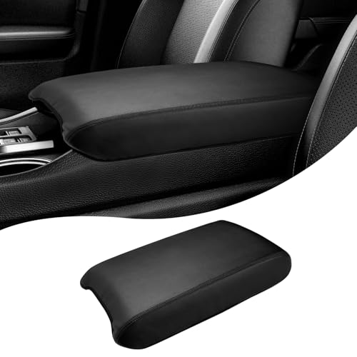 Image of Autorder Center Console Cover for 2023-2025 2026 Honda Pilot /2024-2026 Ridgeline Passport Accessories Armrest Cover Anti-Scratch Middle Console Pad Leather Armrest Protector
