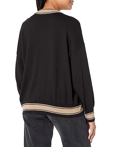 Image of Armani Exchange Women's Collegiate Capsule Cotton Knit Pullover