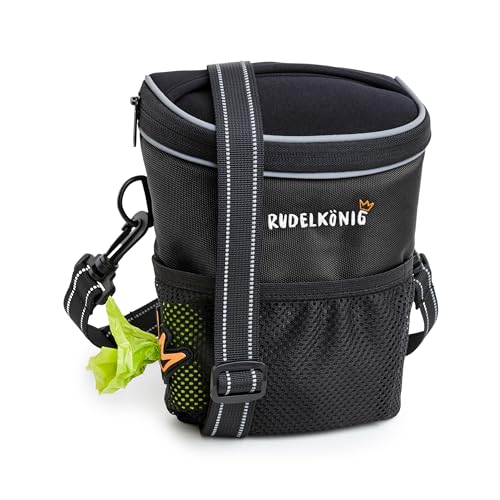Rudelkönig Treat Bag For Dogs - Practical Food Bag For Dog Training - Multifunctional Treat Bag For Dogs