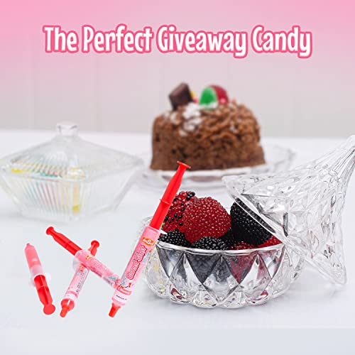 Sweet Shot Sour Candy Squeeze Gel .70 Ounce Each By Dee Best Strawberry, 20 Count #TOP3