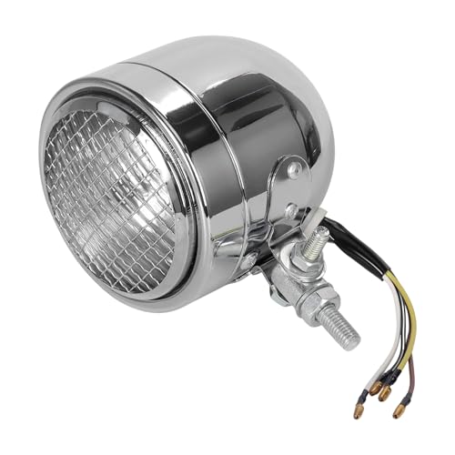 Phare de motocyclette lumineux à haute visibilité coque robuste