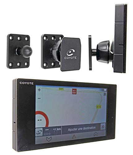 Brodit Gerätehalter 215706 | Made IN Sweden | für Navigationsgeräte - Coyote NAV, schwarz