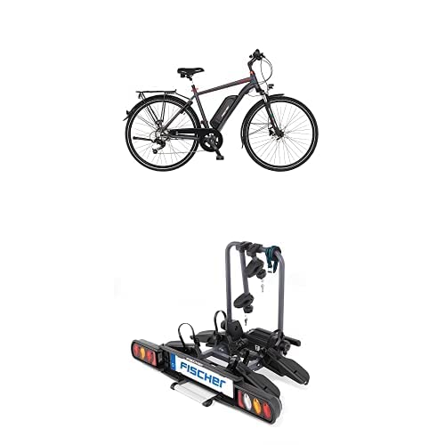 Fischer E-Bike Trekking, VIATOR 1.0 Elektrofahrrad für Herren, RH 50 cm,...