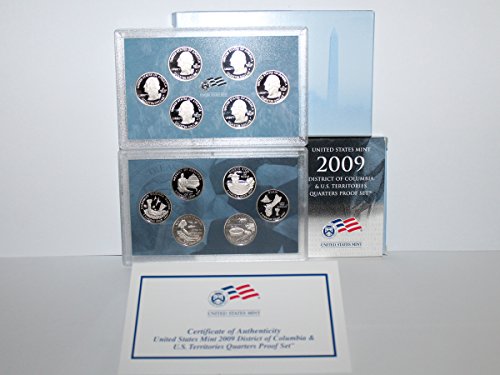 2009 S Us Mint Us Territories Proof Set Gem Uncirculated #TOP4