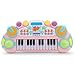 Nrpfell Kleinkind Tastatur Klavier 24 Tasten Kinder Klavier Spielzeug Multifunktionales Musik Spielzeug für Kleine Kinder Jungen und MäDchen