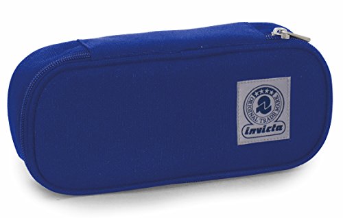 Preisvergleich Produktbild Federmäppchen Round Plus Invicta , Benin , Blau , Innen Organisation