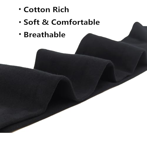 Bestjybt Women Thigh High Socks Cotton Warm Over the Knee Socks Long Knee High Boot Stockings Leg Warmer2