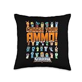 Slugterra Official Licensed | Choose Your Ammo | STC1001 Throw Pillow