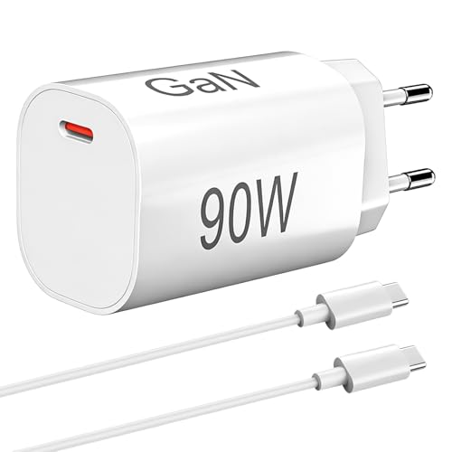Caricabatterie USB C da 90 W per Xiaomi 15 Ultra 15T Poco X7 F7 Pro, alimentatore USB C GaN Turbo Hyper Charge caricatore rapido per Xiaomi 15T Pro 14 Ultra Redmi Note 14 13 12Pro Pad 7