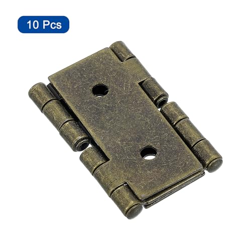 Charnières à double action 5,4 cm bronze rétro pour porte de placard pliant
