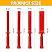 Mandark 4PCS Plastic Car Chisel Scraper Set, Non-Marring Vehicle Wheel Weight Remover Tool, Auto Paint Scraper Remover Tool Kit Accessories, Universal for Removing Debris, Adhesives, Film