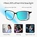 Prospek Blue Light Blocking Glasses for Women & Men ARCTIC, 99% Harmful Blue Light Filter, Anti-Glare Clear Lenses, Non-Prescription Computer Glasses
