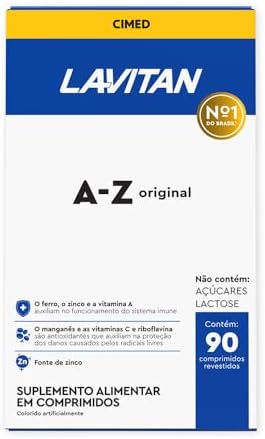 Multivitamínico Lavitan AZ Original Com 90 Comprimidos