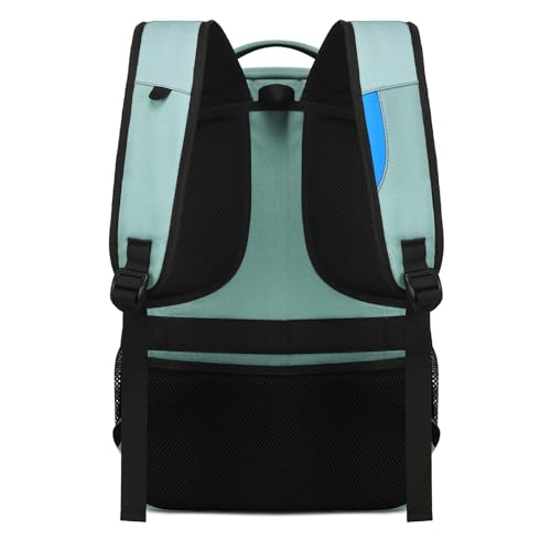 Image of DUSLANG 17 Inch Laptop Backpack for Travel Water Resistant College Backpack for Men Laptop Bag with USB Charging Port