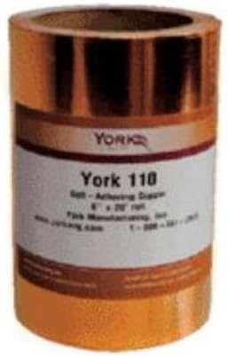 York Manufacturing York11006/50 Self-adhering Copper Flashing, 6" X 50'