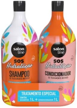 Salon Line, Kit Shampoo e Condicionador, SOS Hidratação, Óleo de ...