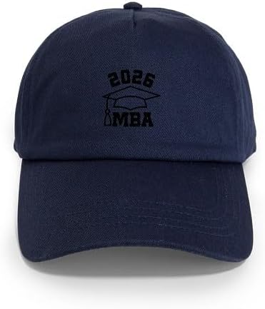 CafePress 2026 MBA Graduate Adjustable Baseball Cap