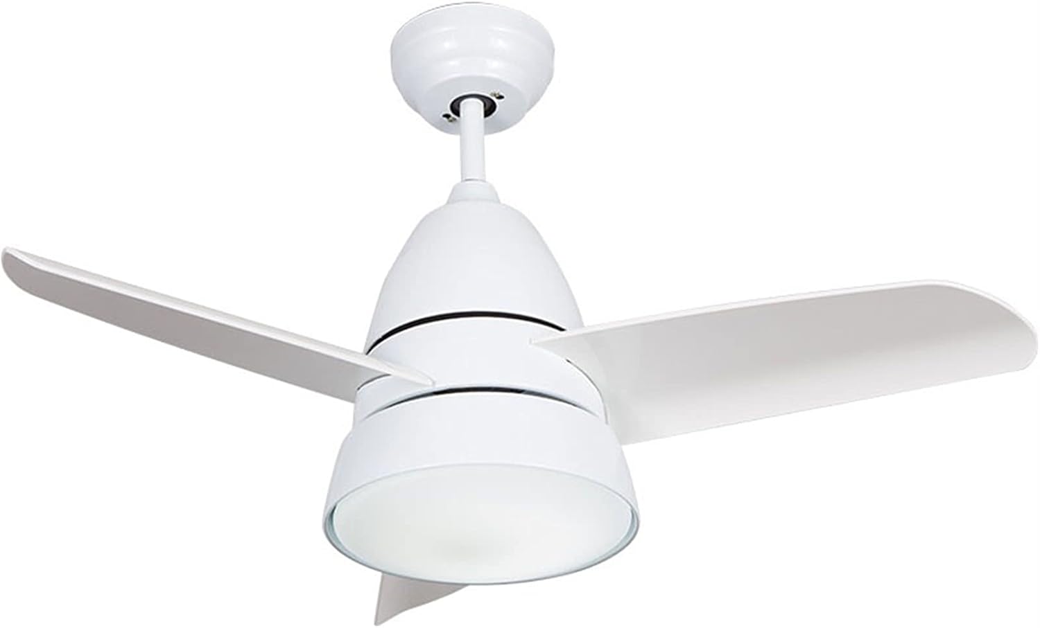 ELISYG Ventilador de Techo con Luz LED, 3 Velocidades Silencioso 36W, Ventiladores de Techo con Mando a Distancia para Habitaciones de Hasta 15 m² (Color : C)