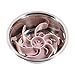 APGLSXY Slow Feeder Dog Bowl Insert with Strong Suction Cup Nonslip Silicone Pet Food Dispenser for Healthy Eating and Digestion