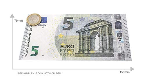 Cashbricks 75 x €5 Euro Spielgeld Scheine - vergrößert - 125% Größe – Bild 3