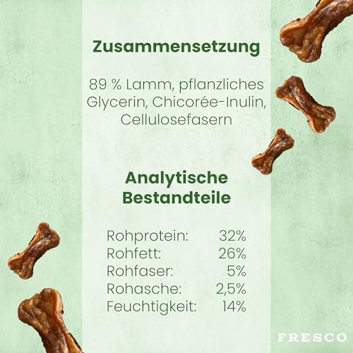 FRESCO Dog Martin Rütter Trainingsknöchelchen Lamm 1kg | Hundeleckerli