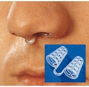 Tevigo Snore Stopper made in Germany (Set of 2), stop snoring,improves air supply, anti-snoring pin, nasal spiral natural