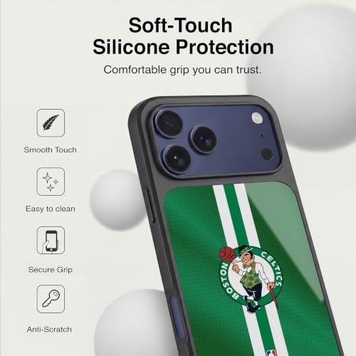 Coque iPhone 17 Pro antichoc Boston Celtics antichoc militaire - 5