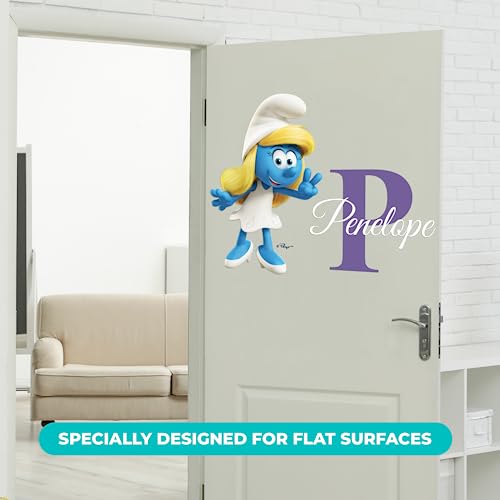 Vinilo Decorativo personalizado The Smurfs para niños miniatura 3