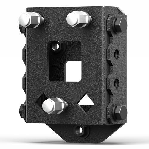 longsun Spare Tire Mount for 2007-2018 Jeep JK and JKU, Adjustable Tire Carrier Fits Up to 37 Inch